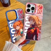 Neon Genesis Evangelion Asuka Phone Case NGE Anime Case