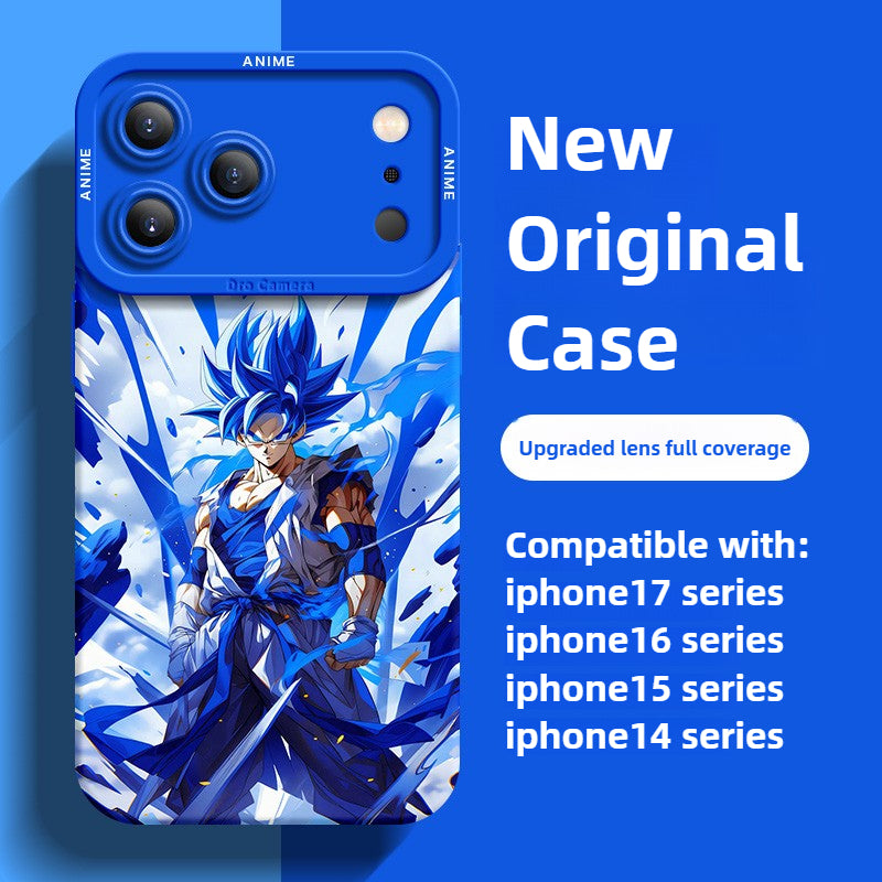 Funda de silicona suave para teléfono Dragon Ball Z Son Goku Anime 17 series Anime
