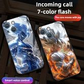 Dragon Ball Z Super Saiyan Glowing In The Dark Phone Case | LED Case | iPhone 17 Case