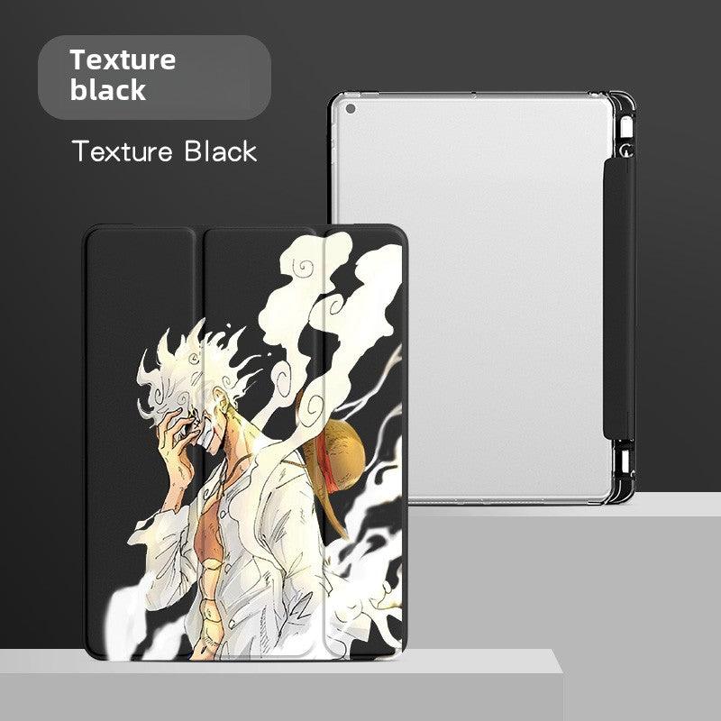 Funda de silicona para iPad Pro de 5 Gear Luffy con ranura para bolígrafo