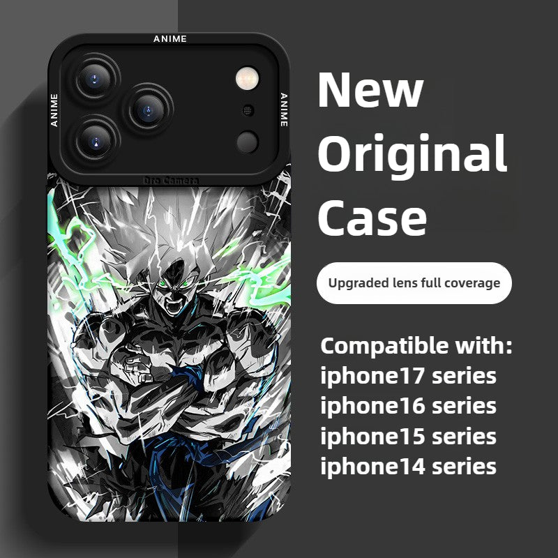 Funda de silicona suave para teléfono Dragon Ball Z Son Goku Anime 17 series Anime