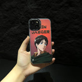 Anime Attack on Titan Eren Phone Case for iPhone - HelloAnimeCases