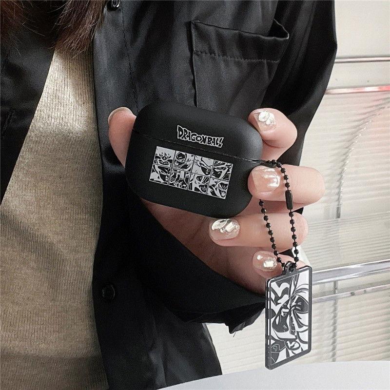 Anime Dragon Ball Z AirPods Case TPU AirPods Case with Keychain Lop