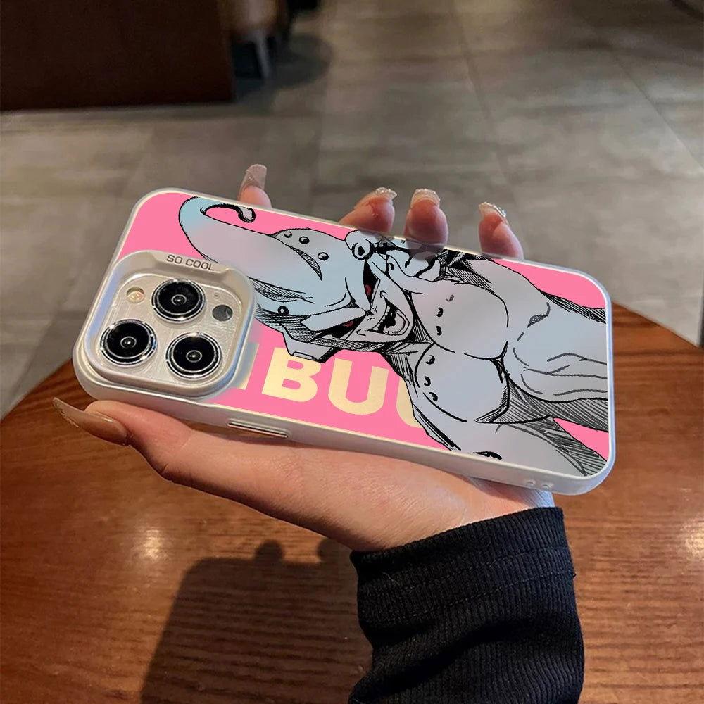 Funda para teléfono iPhone de Goku Vegeta de la serie Dragon Ball Z