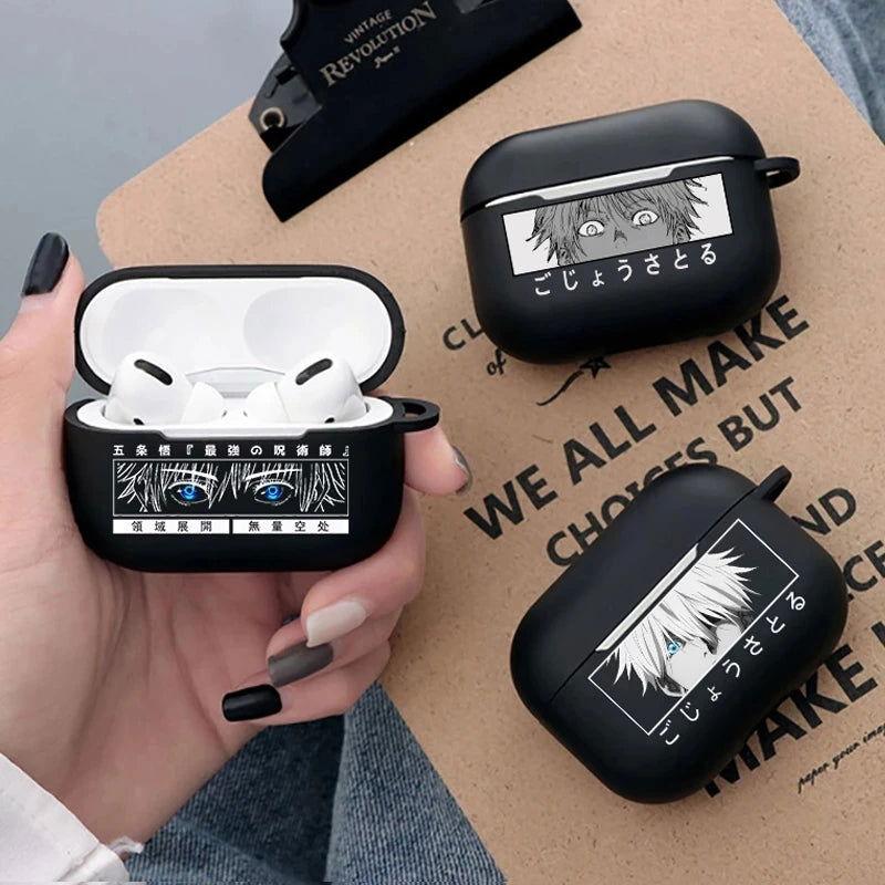 Anime Jujutsu Kaisen Airpods Case Earphone Cover