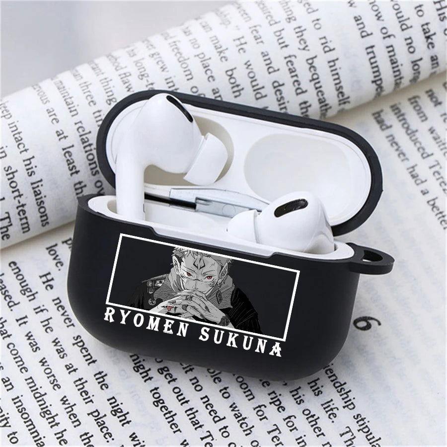 Anime Jujutsu Kaisen Airpods Case Earphone Cover