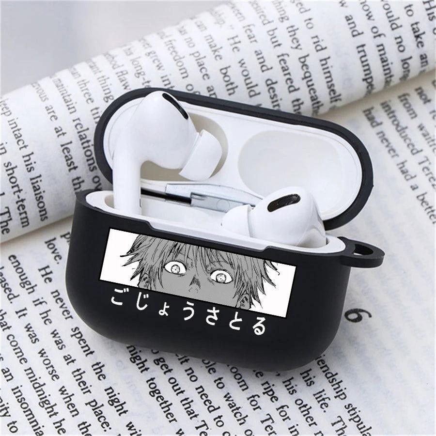 Anime Jujutsu Kaisen Airpods Case Earphone Cover