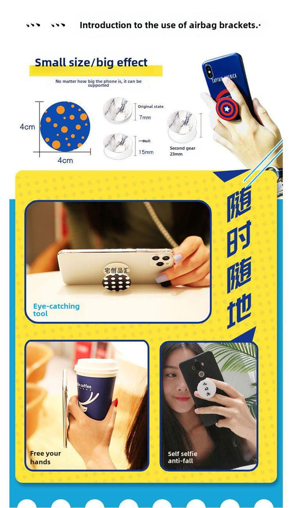 Soporte para teléfono con airbag de One Piece para iPhone
