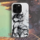 Attack on Titan Phone Case Dark Manga Style - HelloAnimeCases