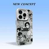 Attack on Titan Soft Anime Phone Case for Iphone - HelloAnimeCases