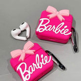 Barbie Pink AirPods Case with Keychain Loop - HelloAnimeCases