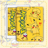 Carton Pika iPad Protective Case TriFold PU Cover - HelloAnimeCases