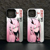 DARLING in The FRANXX Zero Two Soft Phone Protective Case - HelloAnimeCases