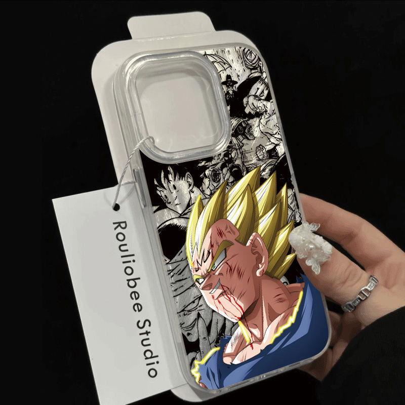 Funda transparente para teléfono DBZ Vegeta