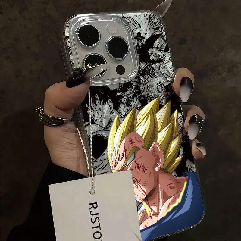Funda transparente para teléfono DBZ Vegeta