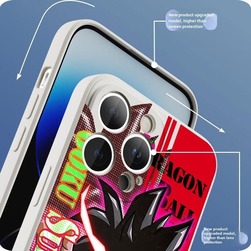 Funda para iPhone con el anime Goku Vegeta de Dragon Ball Super 4