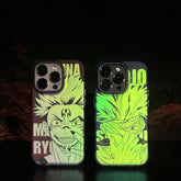 Gojo Satoru-inspired Laser iPhone Case Cover - HelloAnimeCases