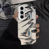 Gojo Satoru Samsung Galaxy Laser Phone Case - HelloAnimeCases
