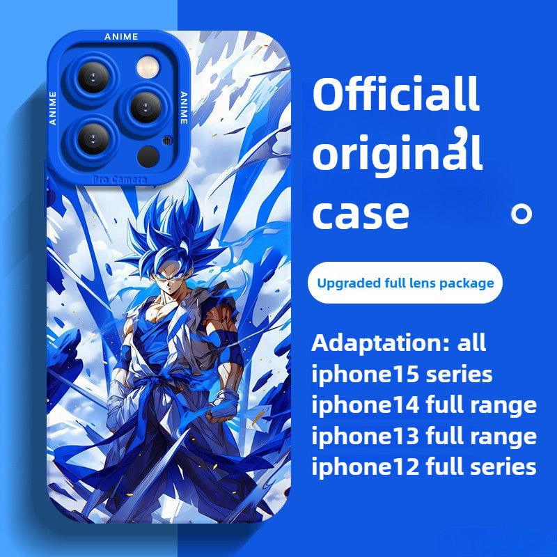Dragon Ball Z iPhone 17 Cases Goku Kakarot Saiyan Silicone Soft Phone Case