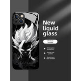 Goku Super Saiyan 4 Kakarot Liquid Glass Phone Case - HelloAnimeCases