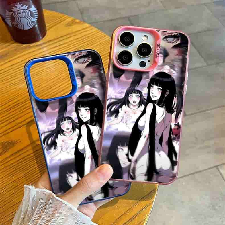 Funda para iPhone 16 de la serie Anime Naruto Hyuuga Hinata