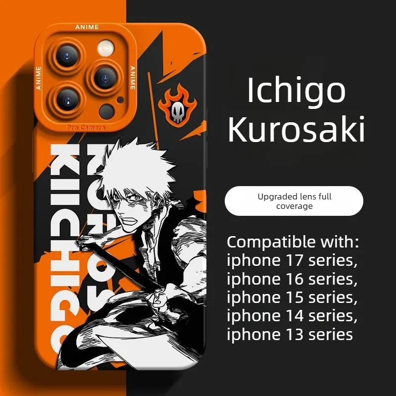 Bleach Apple Phone Case Cover Silicone Phone Case – HelloAnimeCases Bleach Apple Phone Case Cover Silicone Phone Case – HelloAnimeCases