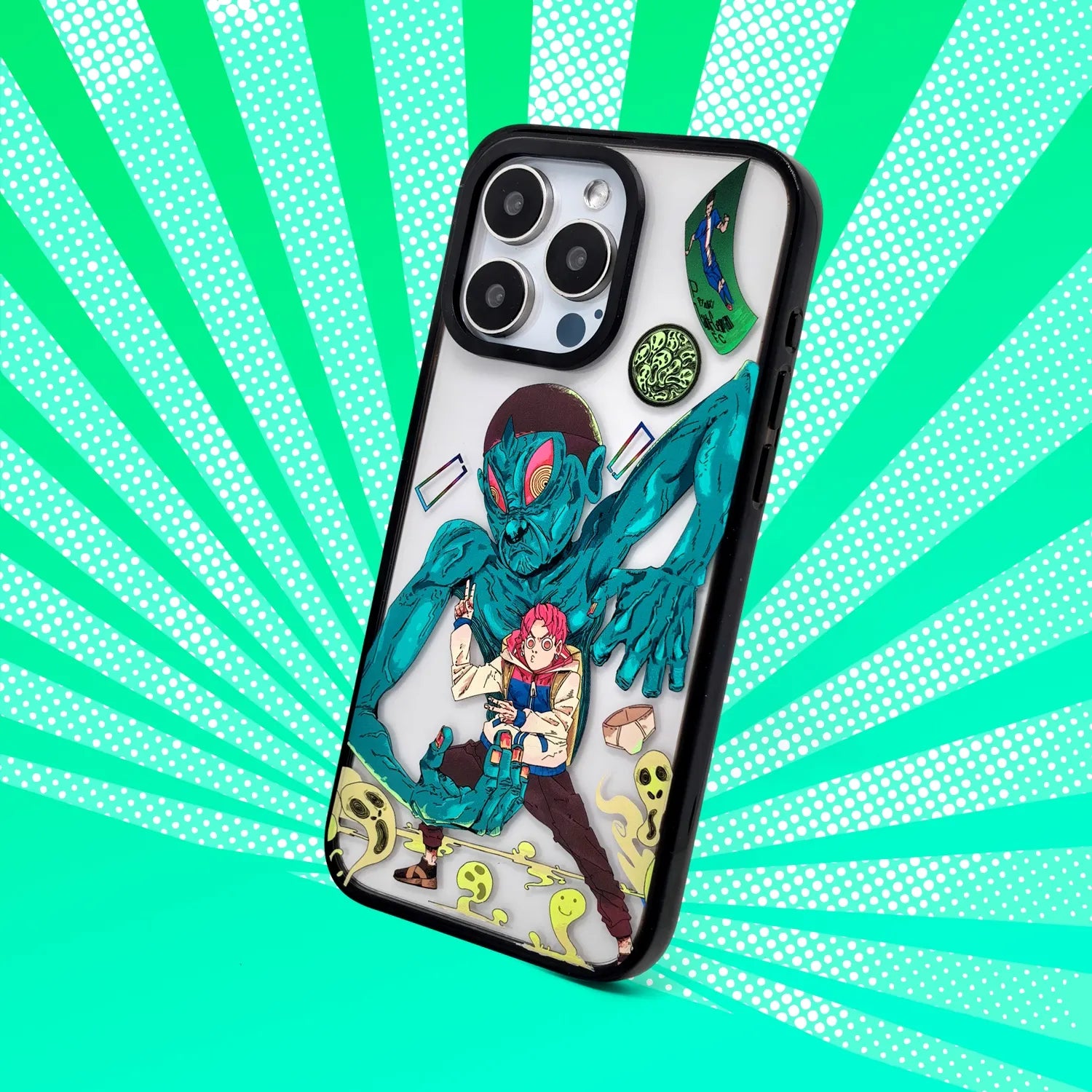 Anime Dandadan Jin Enjoji Magsafe Phone Case For iPhone | iPhone Models Anime Dandadan Jin Enjoji Magsafe Phone Case For iPhone | iPhone Models