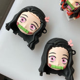 Kamado Nezuko AirPods Case Protective Cover Case - HelloAnimeCases
