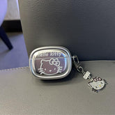 Kitty Metal AirPods Case Cover with Keychain Loop - HelloAnimeCases