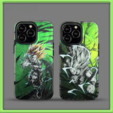 Laser Gradual Color Dragon Ball Goku Gohan iPhone Case - HelloAnimeCases