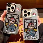 Mario iPhone Case Laser Style - HelloAnimeCases