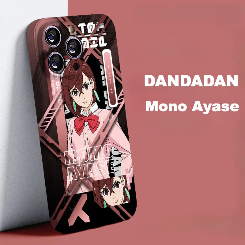 Funda rígida para teléfono Anime Dandadan Mono Ayase