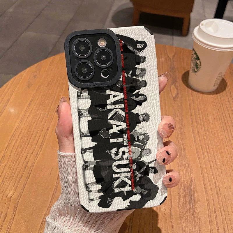 Funda de silicona mate para teléfono Naruto Akira