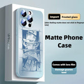 Naruto Hokage Matte Phone Case with Own Lens Film - HelloAnimeCases