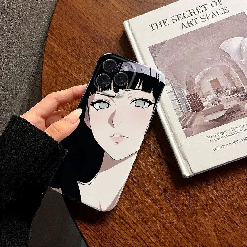 Funda para iPhone 16 de Naruto Hyuga Hinata Anime