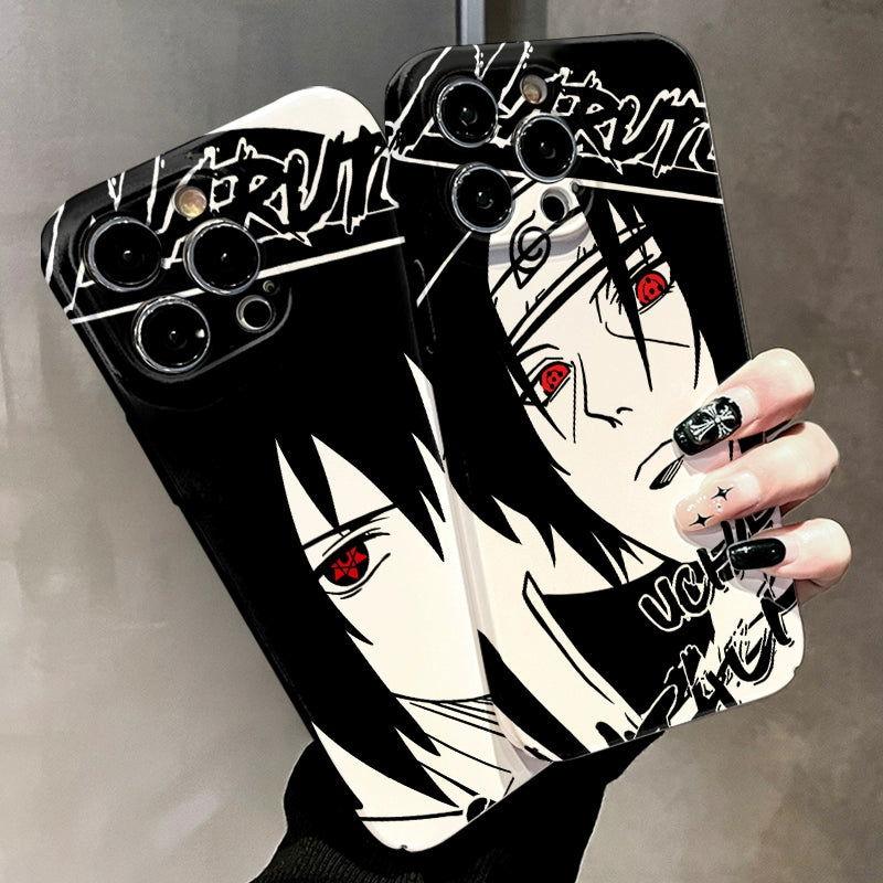 Funda para teléfono Samsung con la película Naruto Sasuke Itachiedit
