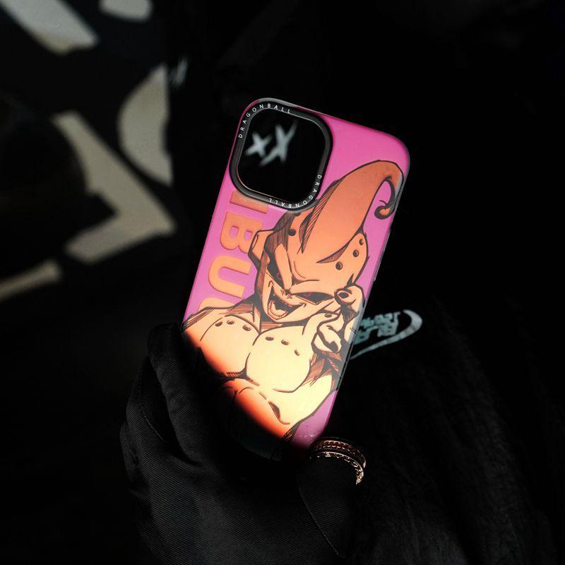 Nueva funda de teléfono con diseño de anime Dragon Ball Saiyan Laser para la serie Iphone