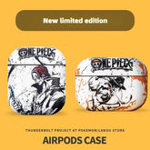 ONE PIECE Luffy Zoro AirPods Case with Keychain Loop - HelloAnimeCases