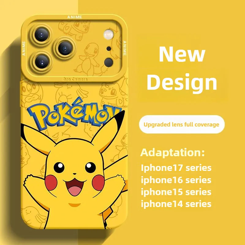 Pokemon Pikachu iPhone 17 Anime Phone Case