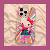 Pink Kitty Cute Phone Case - HelloAnimeCases