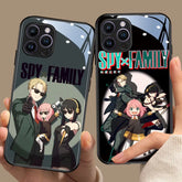 SPY×FAMILY Anime Phone Case iPhone Glass PC Cover