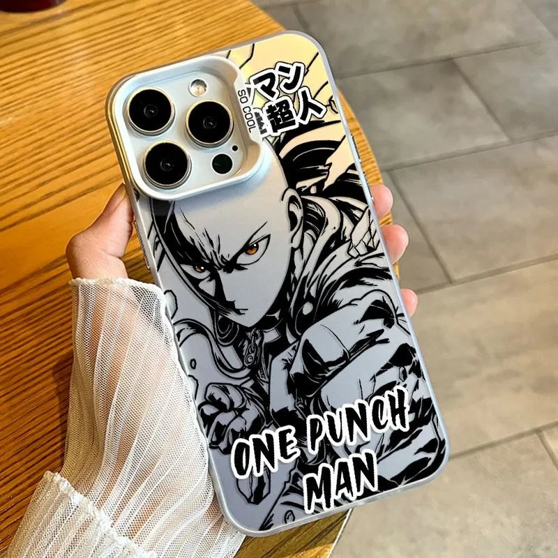One Punch Man Saitama iPhone 17 Anime Phone Case Hard Case