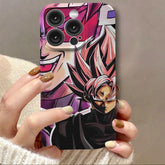 Super Saiyan Evil Smile Goku Apple Filin Hard Phone Case - HelloAnimeCases