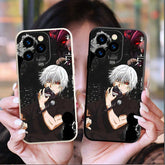 Tokyo Ghoul Kaneki Ken Black Phone Case - HelloAnimeCases
