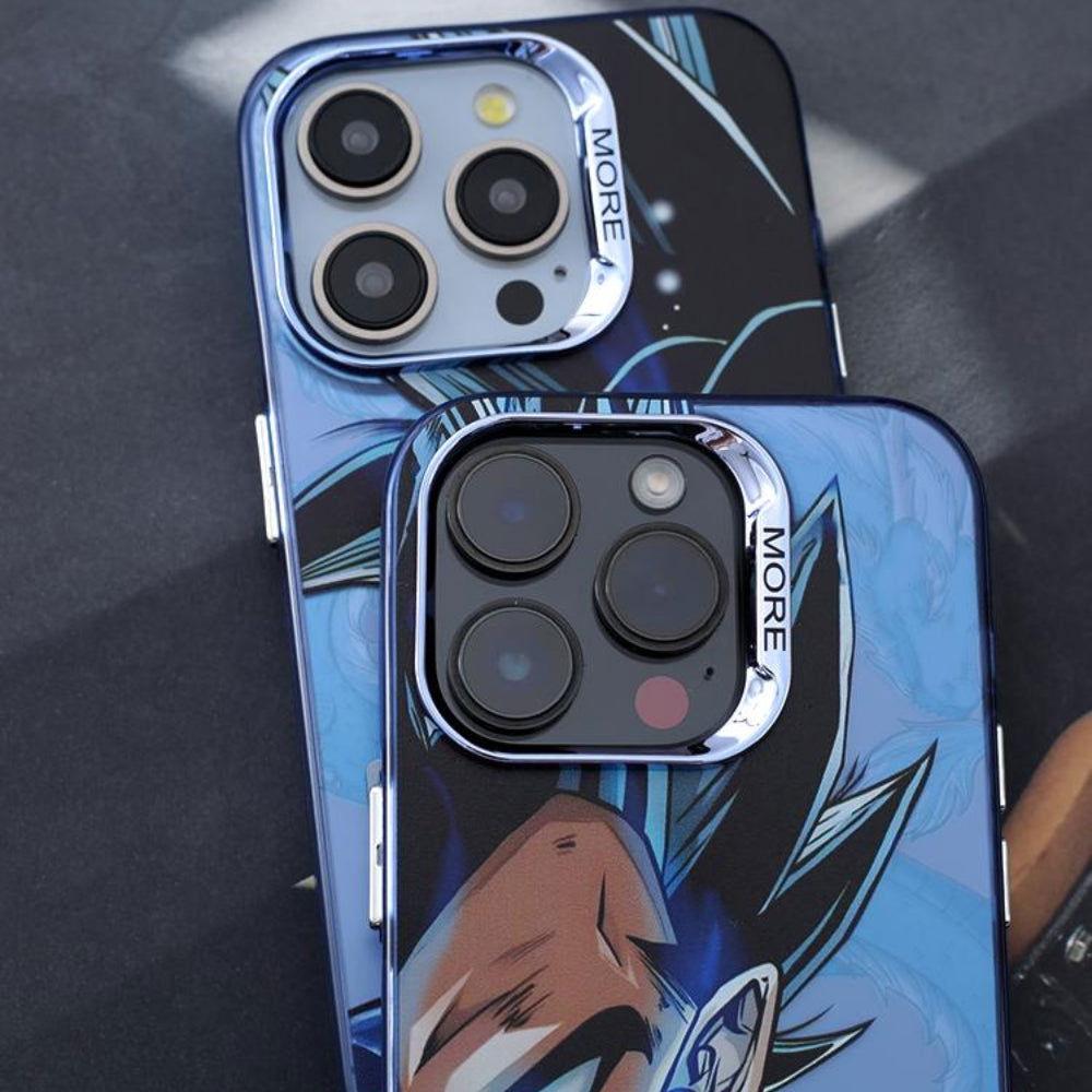 Funda para teléfono Ultra Blue Goku Vegeta Frosted