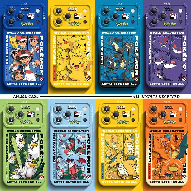Pokemon iPhone 17 Anime Phone Case Pokemon iPhone 17 Anime Phone Case