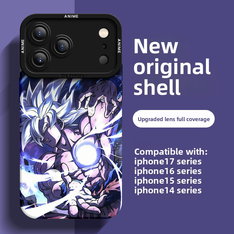 Funda de silicona suave para teléfono Dragon Ball Z Son Goku Anime 17 series Anime
