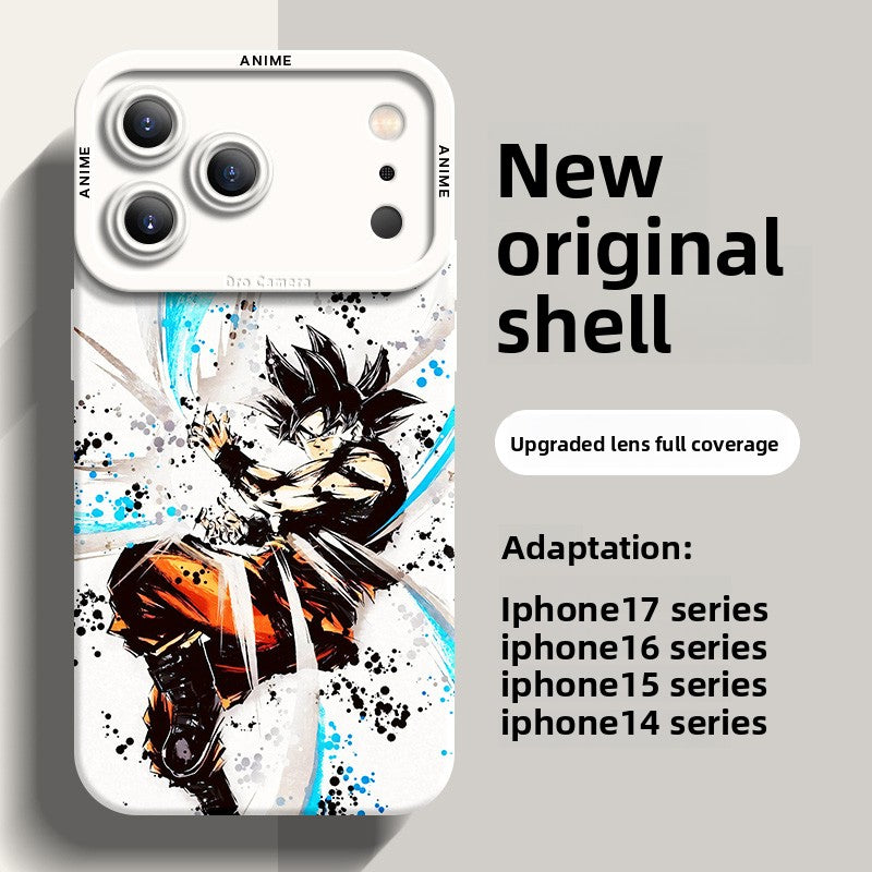 Funda de silicona suave para teléfono Dragon Ball Z Son Goku Anime 17 series Anime
