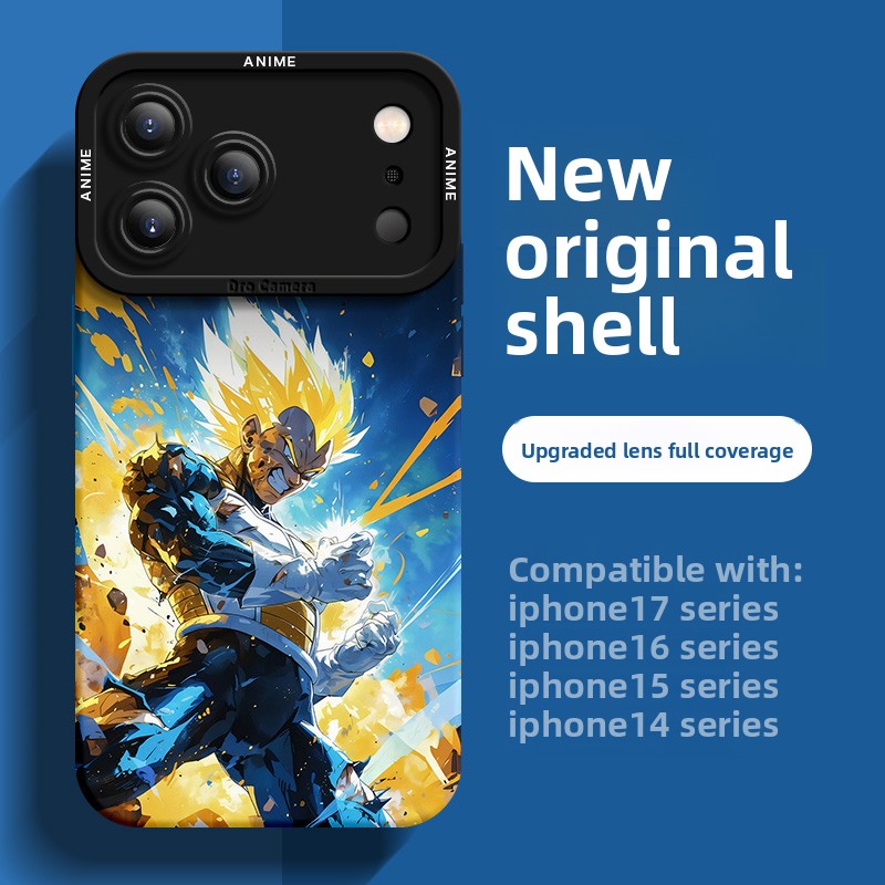 Funda de silicona suave para teléfono Dragon Ball Z Son Goku Anime 17 series Anime