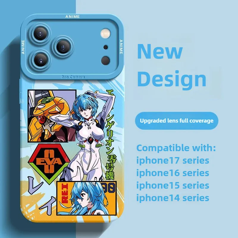 Funda para iPhone 17 de Neon Genesis Evangelion EVA Anime